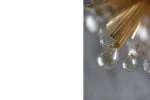 Brass Sputnik lamp with Swarovski crystals, Ernst Palme, Germany, 1960s