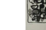 Mixed media on board, Margareta Treutiger, Vattenväxt, 1965
