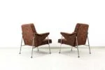 Pair of Armchairs, Fabryka Mebli Stalowych „Wschód”, Zadziele, PRL, 1960s