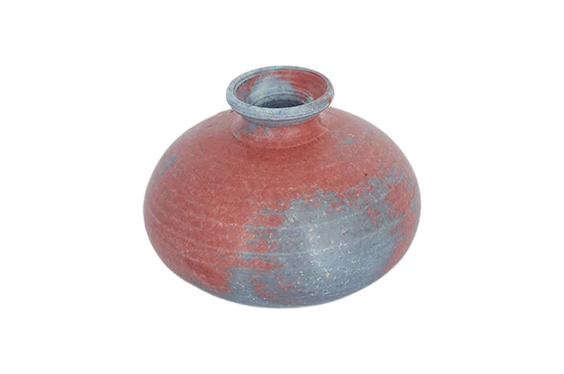 Small two-tone stoneware vase, Sweden, 1960s