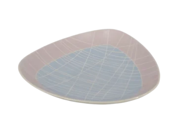 Porcelain plate, Weimar Porzellan, Germany, 1970s