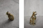 Ceramic leopard, Italy, 1970s
