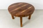 Round extendable table, Poland, 1950s