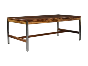 Rosewood coffee table, HMB Möbler Rörvik, Sweden, 1960s