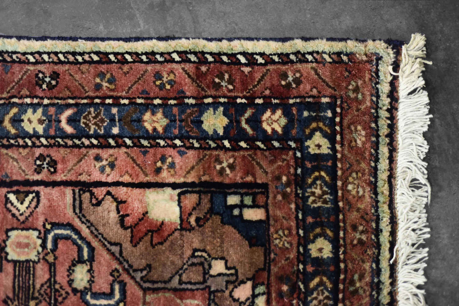 Dywan orientalny Zanjan Hamadan, Persja/Iran, lata 60