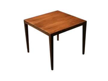 Rosewood coffee table, designed by Severin Hansen for Haslev Møbelsnedkeri, Denmark, 1960s