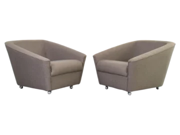 Pair of Space Age armchairs, Germany, 1960s