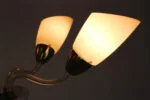 Szklana lampa sufitowa, Czechosłowacja, lata 1960