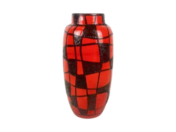 Duży wazon szkliwiony, Scheurich Ceramics, Niemcy, lata 60