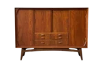 Teak Mid-Century Modern sideboard, Denmark, 1950s