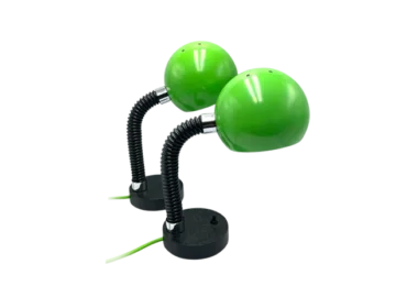Para lamp proj. Egon Hillebrand, Nettelhoff Leuchten Menden, Niemcy, lata 70