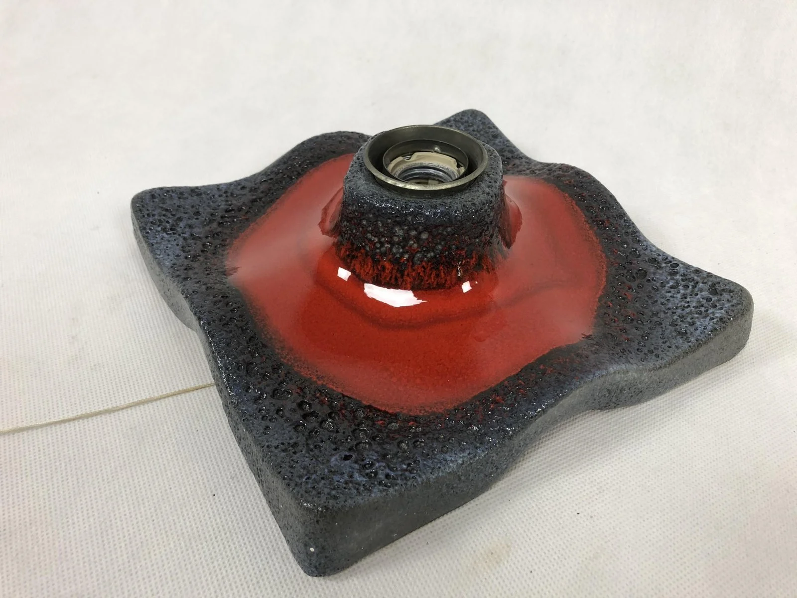 Ceramic wall sconce, Germany, 1970s