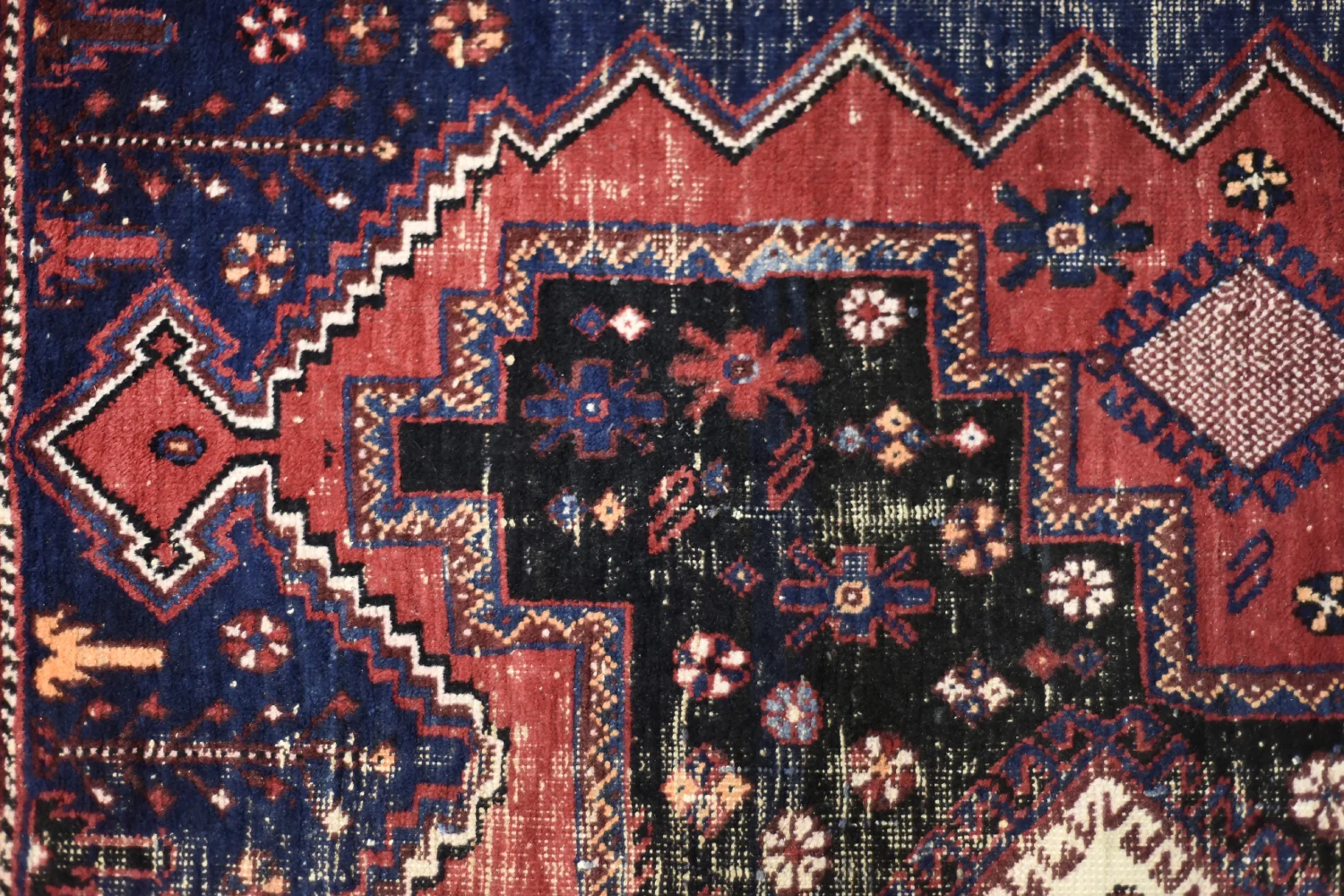 Dywan orientalny Afshar, Persja/Iran, lata 50