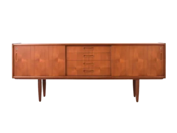 Komoda tekowa vintage, Dania, lata 60