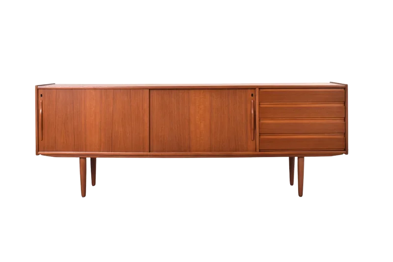 Tekowy sideboard, Dania, lata 60
