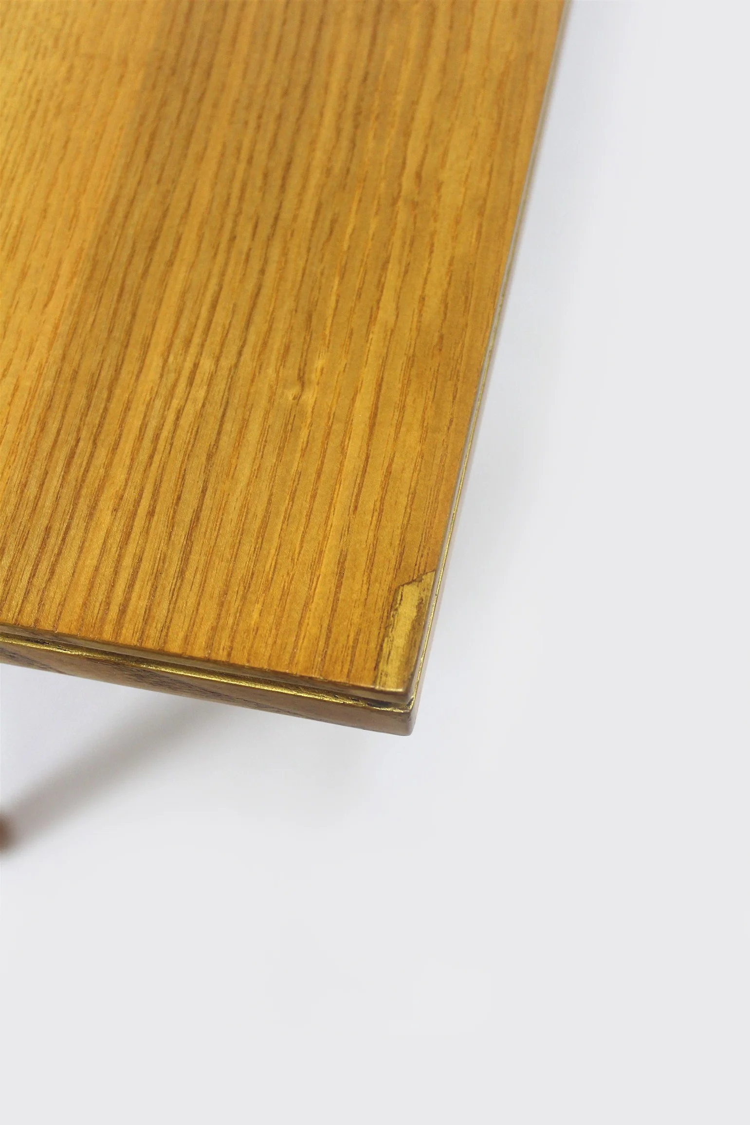 Extendable ash dining table, Czechoslovakia, 1960s
