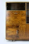 Office sideboard with display cabinet and secretary desk, designed by Robert Slezák, 1930s