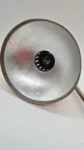 Czerwona lampa stołowa, prod. Aka Leuchten, Niemcy, lata 70