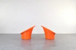 Para foteli model Skopa proj. Ole Gjerløv-Knudsen & Torben Lind, prod. Ikea, Szwecja, lata 70
