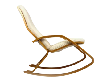 Vintage rocking chair, designed by Ludvík Volák, Holešov, Czechoslovakia, 1960s