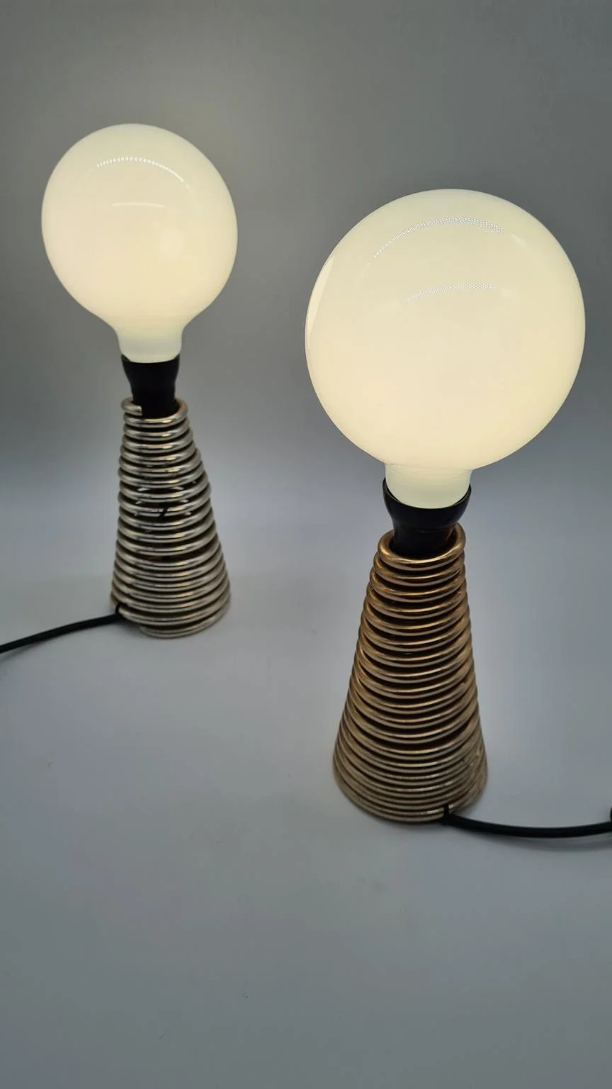 Para Lamp vintage, Czechosłowacja, lata 70