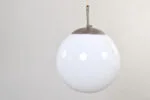 Szklana lampa wisząca, Dania, lata 70