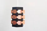 Lampa wisząca proj. Svend Aage, prod. Holm Sørensen, Dania, lata 60