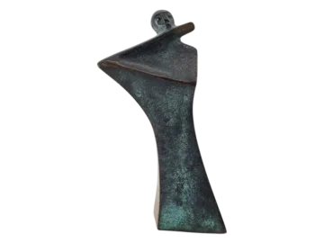 Figurka z brązu Ideen z Cleve Art-Line, Niemcy, lata 80