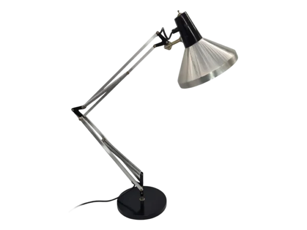 Lampa biurkowa vintage, Hala Zeist, Holandia, lata 50