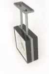 Double-sided railway/factory clock, Pragotron, Czechoslovakia, 1980s