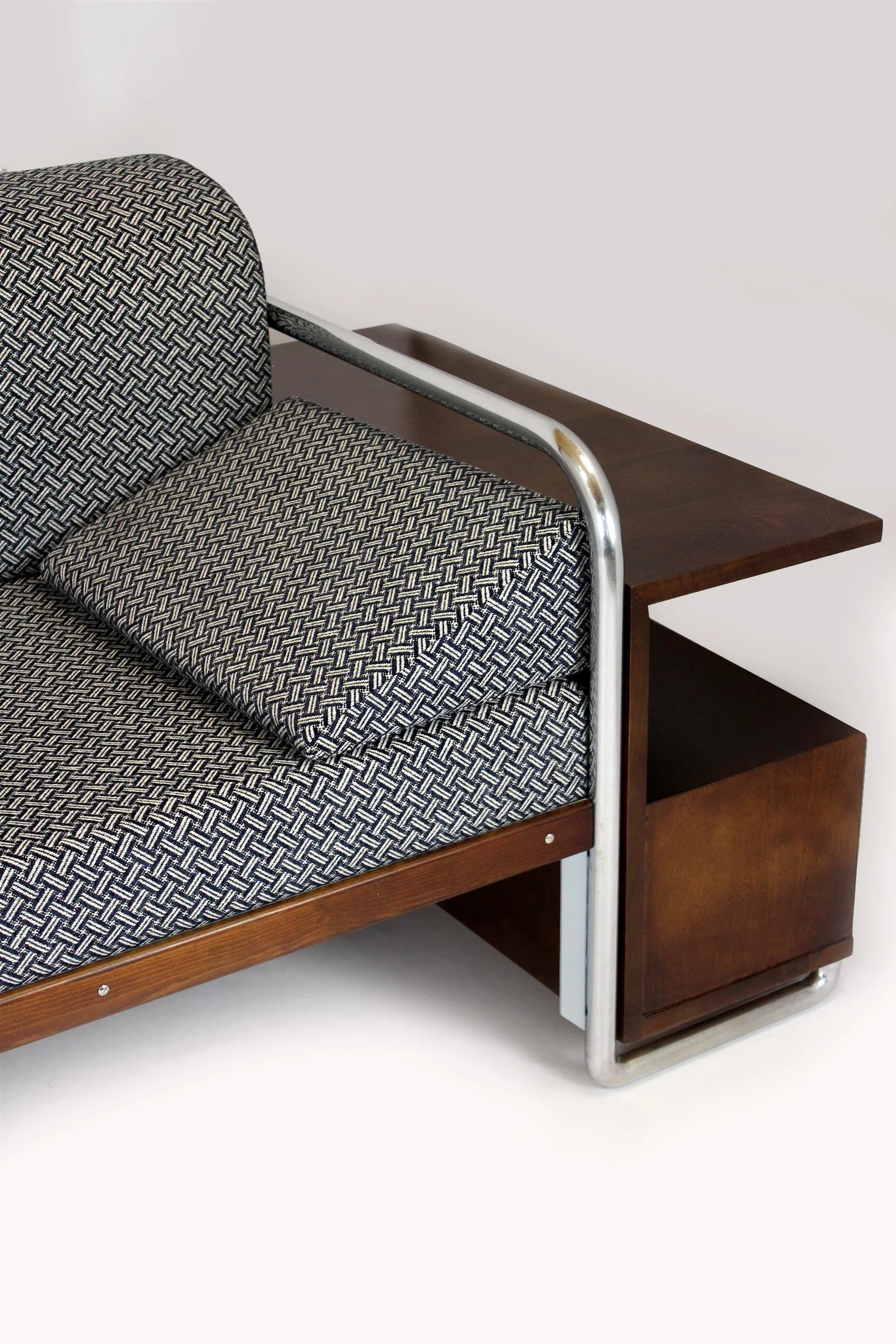 Sofa, proj.Robert Slezak, model C10, Czechosłowacja, lata 30