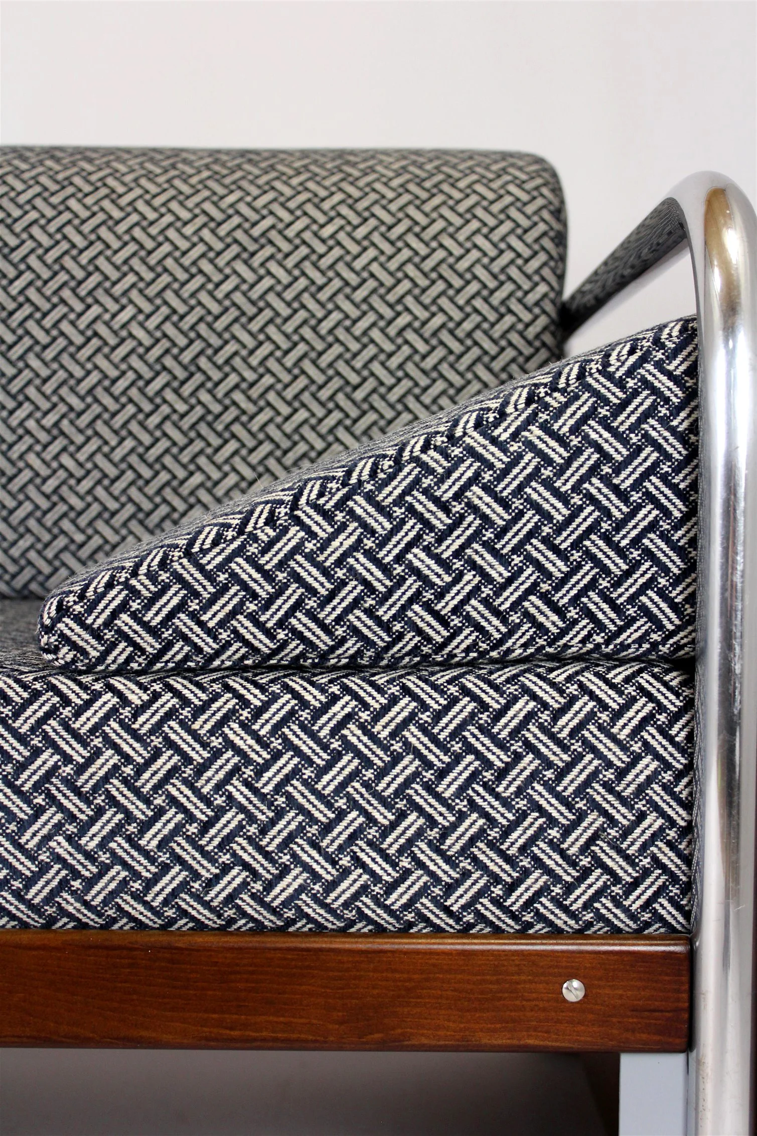 Sofa, proj.Robert Slezak, model C10, Czechosłowacja, lata 30