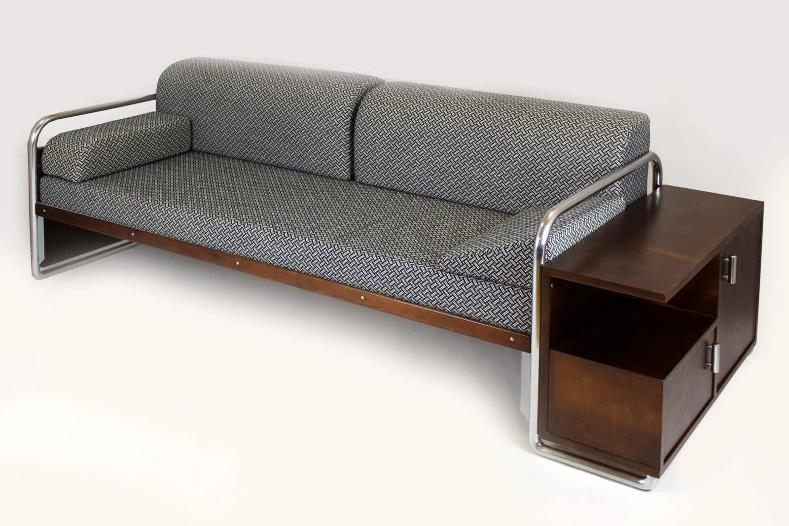 Sofa, proj.Robert Slezak, model C10, Czechosłowacja, lata 30