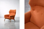Master Mid-Century Modern Armchair, designed by T. Afdal for Bruksbo Nesjestranda Møbelfabrik, Norway, 1960s