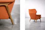 Master Mid-Century Modern Armchair, designed by T. Afdal for Bruksbo Nesjestranda Møbelfabrik, Norway, 1960s