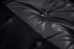 Vintage leather sofa, designed by John-Bertil Häggström for Swed-Form, Sweden, 1970s