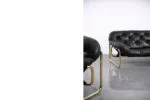 Vintage leather sofa, designed by John-Bertil Häggström for Swed-Form, Sweden, 1970s