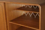 Teak highboard, Denmark, 1950s