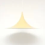 Unique Semi lamp, designed by Bonderup Thorup, Denmark, 1968
