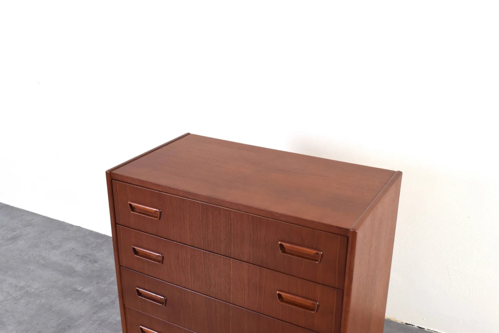 Vintage teak chest of drawers, Denmark, 1960s