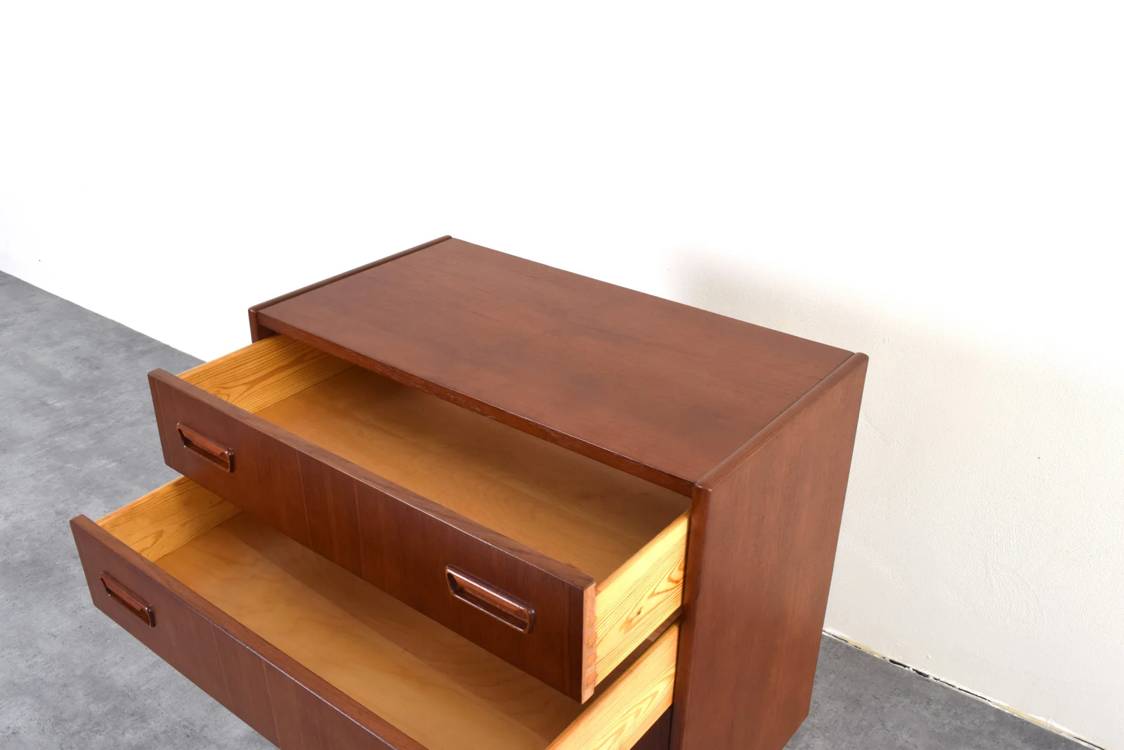 Vintage teak chest of drawers, Denmark, 1960s