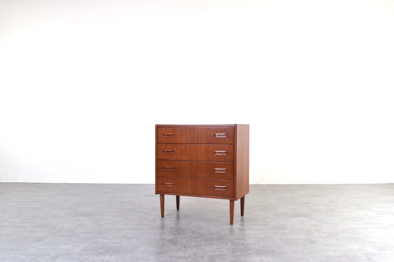 Vintage teak chest of drawers, Denmark, 1960s