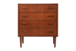 Vintage teak chest of drawers, Denmark, 1960s