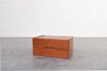 Szafka tekowa vintage, proj. Aksel Kjersgaard, prod. Odder Møbelfabrik, Dania, lata 60