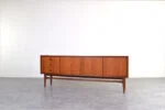 Teak sideboard, Premium model by Bartels, Germany, 1960s