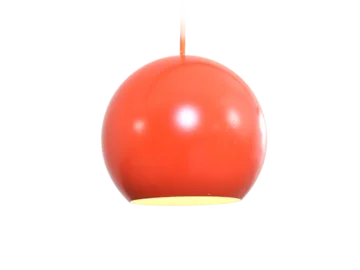 Scandinavian pendant lamp designed by Verner Panton, manufactured by Louis Poulsen, Denmark, 1960s