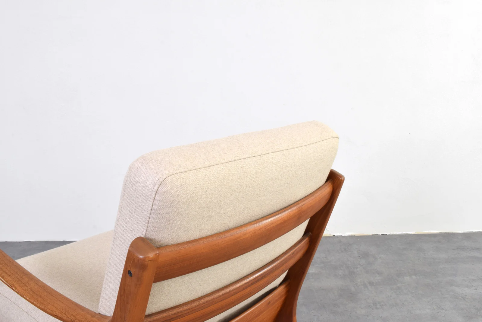 Senator Teak Armchair by Ole Wanscher, Manufactured by Cado, Denmark, 1960s