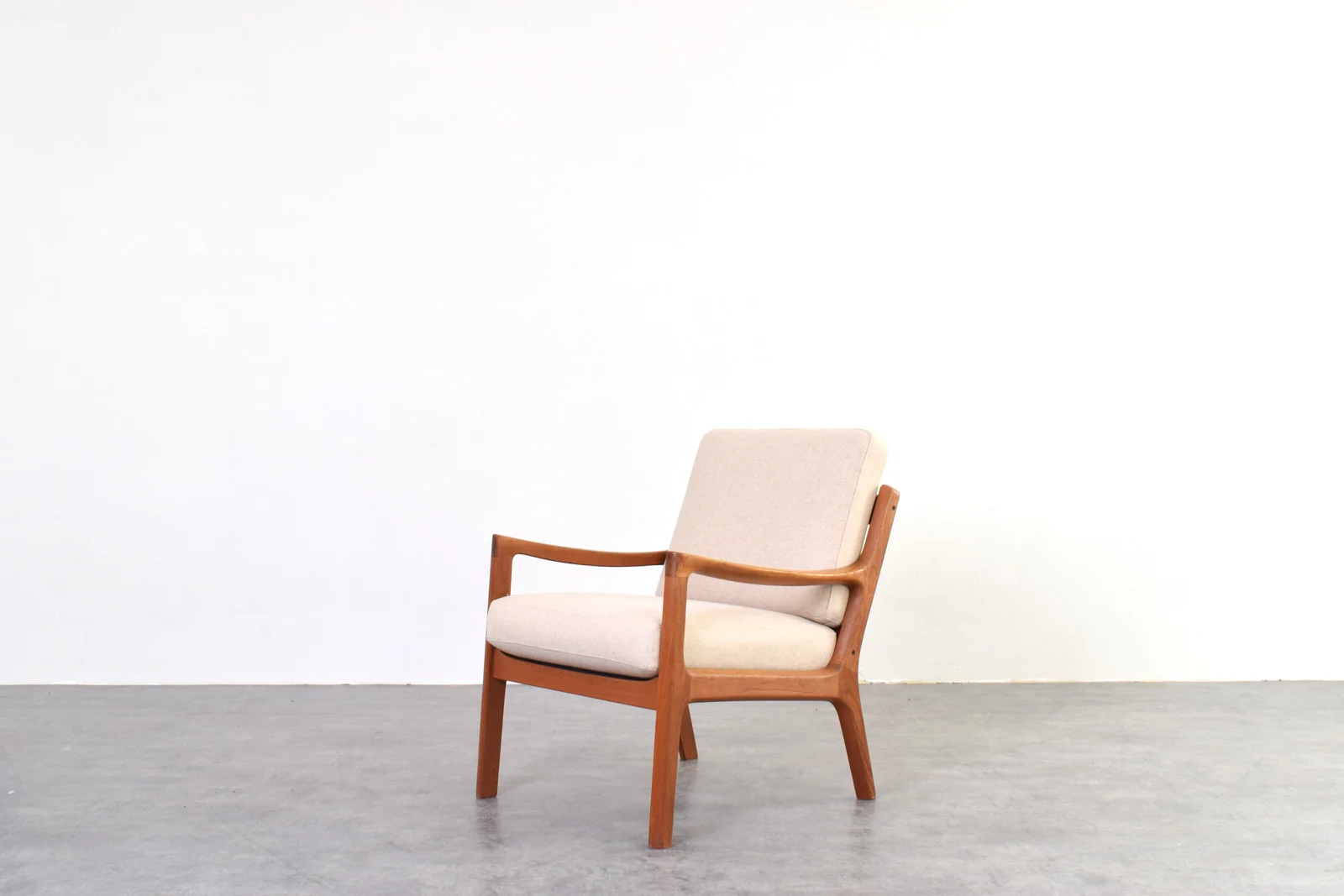 Senator Teak Armchair by Ole Wanscher, Manufactured by Cado, Denmark, 1960s