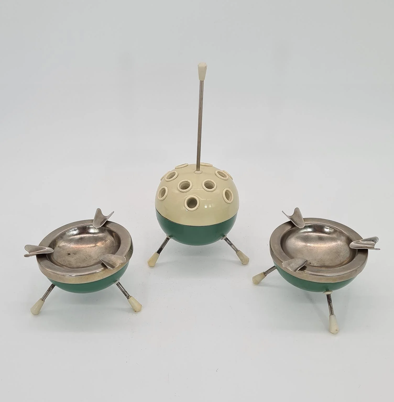 Modernist smoking set, 1950s