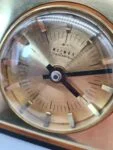 Modernist Table Clock by Weimar Quartz, Germany, 1970s